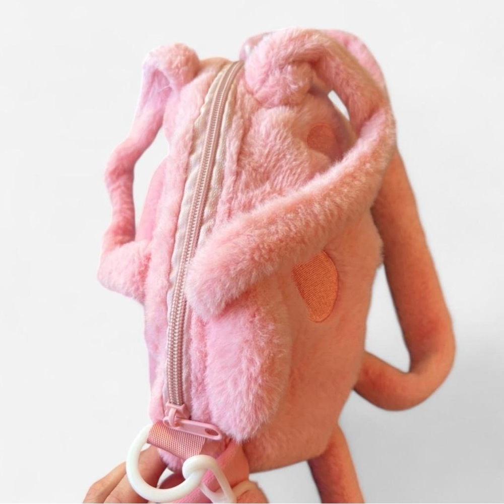 Pink Plush Character Shoulder Bag - Picture 3 of 8